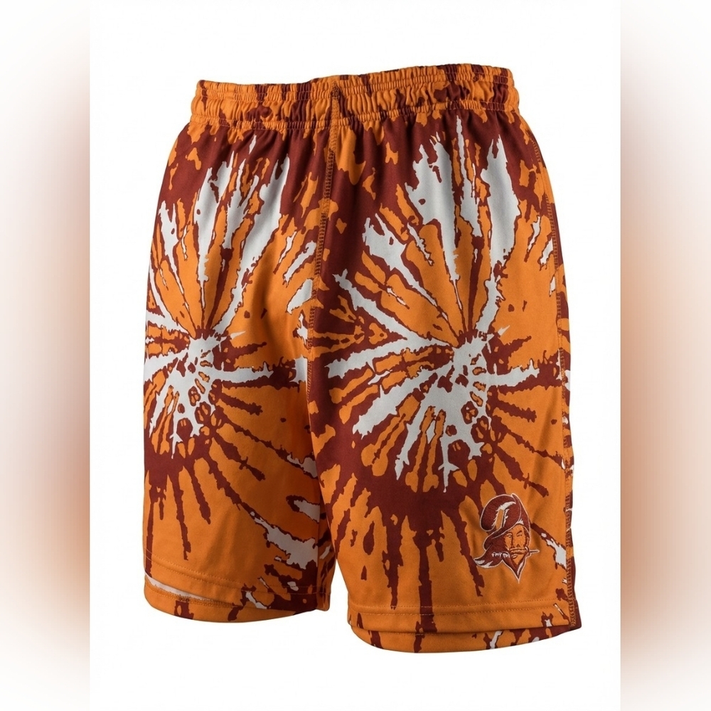 Tampa Bay Buchaneers Team Apparel Orange and Brown Athletic Shorts Size S